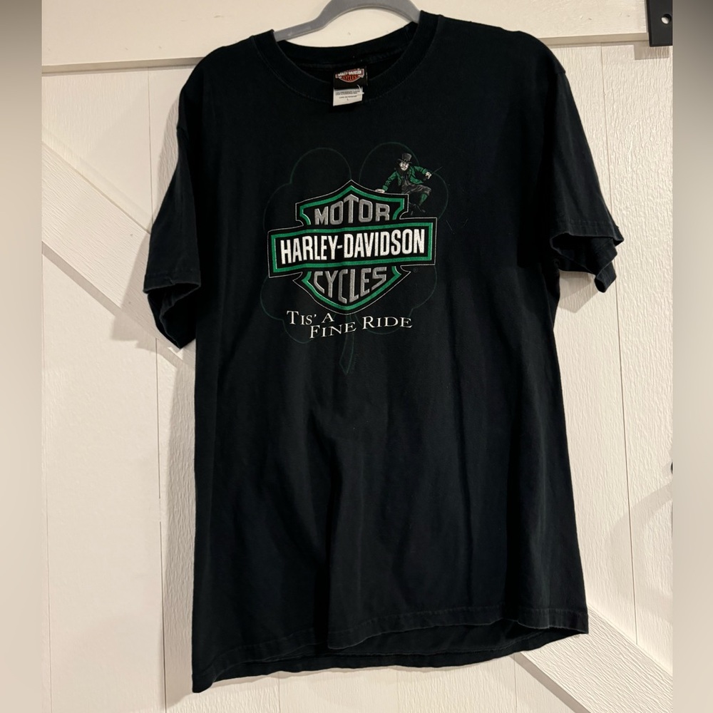 Harley Davidson tee. Vintage. Size large